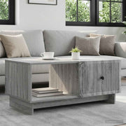 Kava Stol Siva sonoma 90 x 50 x 40 cm Konstruirano drvo