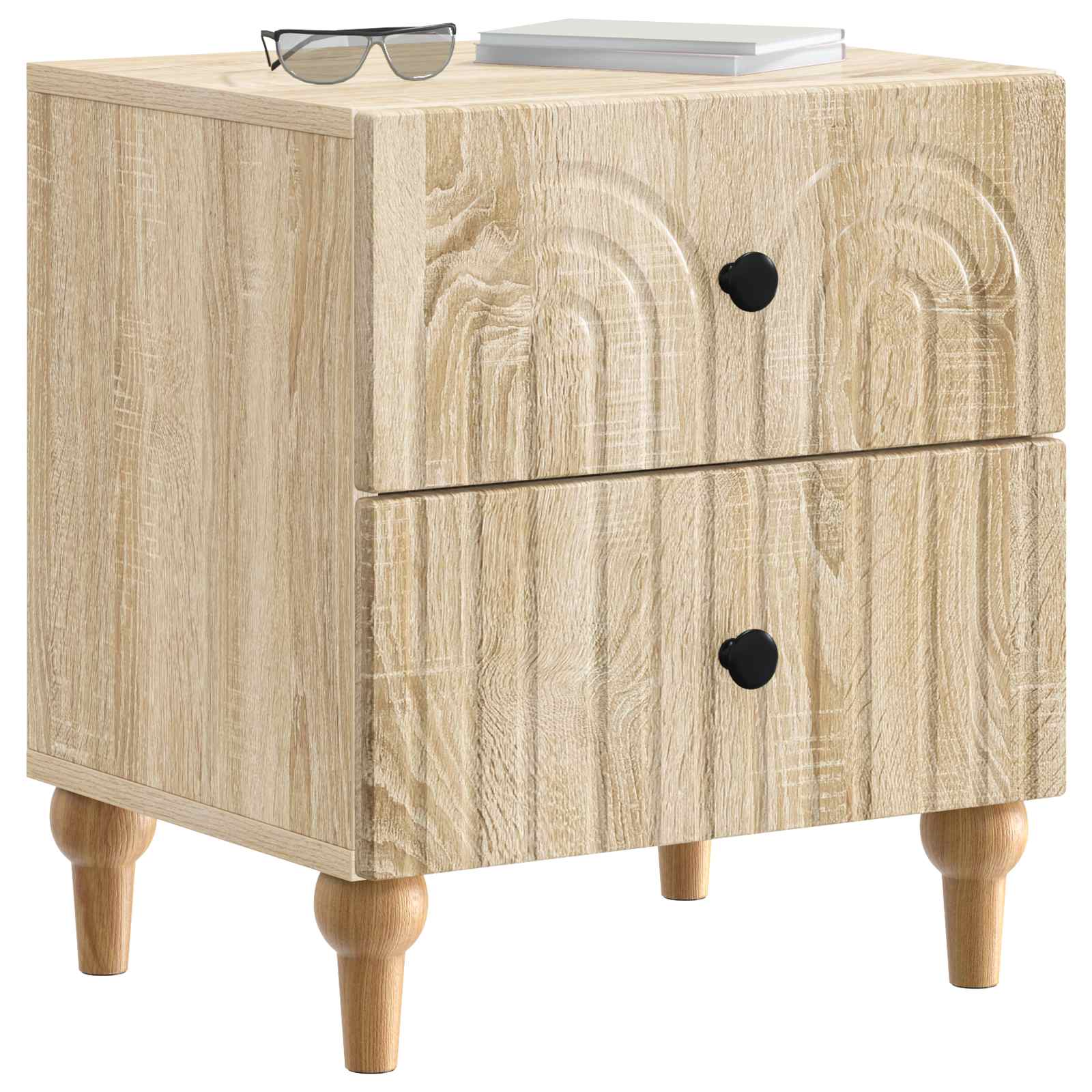 Noćni ormar Hrast sonoma 43 x 34,5 x 48 cm Konstruirano drvo