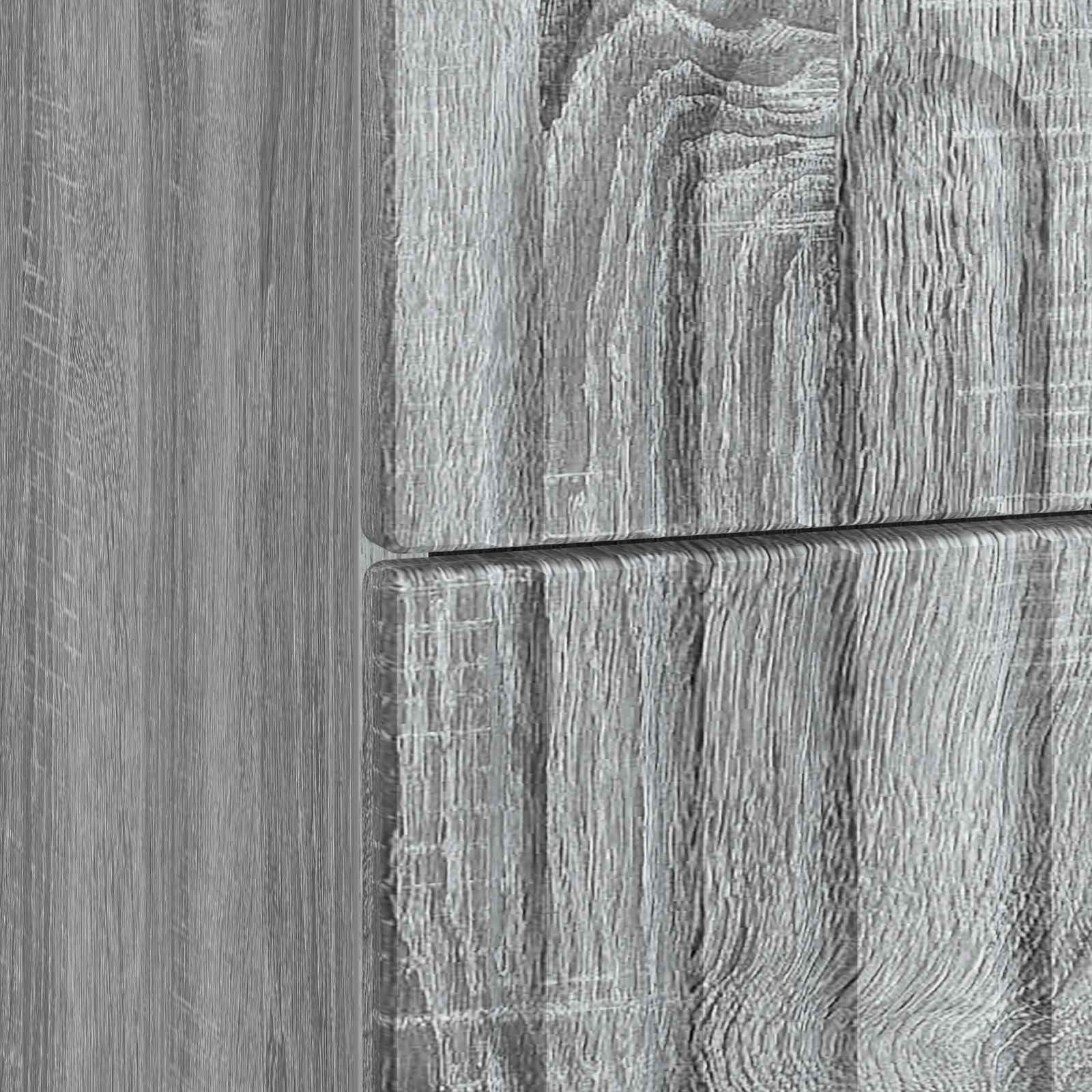 Noćni ormar Siva sonoma 43 x 34,5 x 48 cm Konstruirano drvo