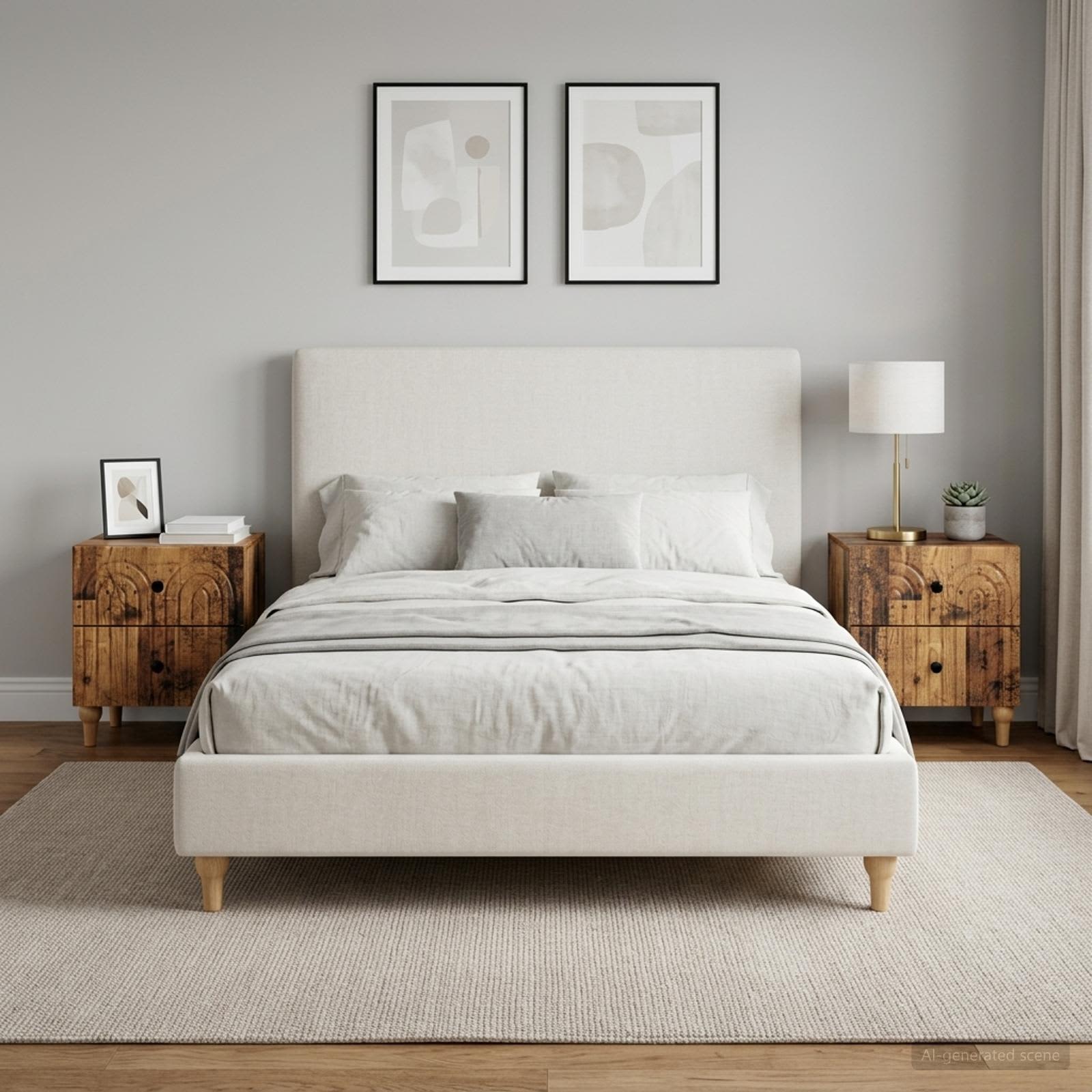 Noćni ormar s ladicama 2 pcs Staro drvo 43 x 34,5 x 48 cm