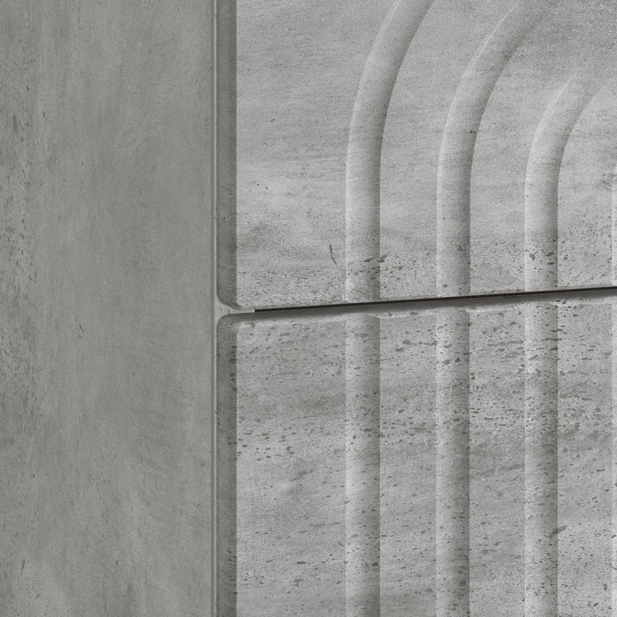 Noćni ormar Betonska siva 62 x 34,5 x 48 cm Konstruirano drvo