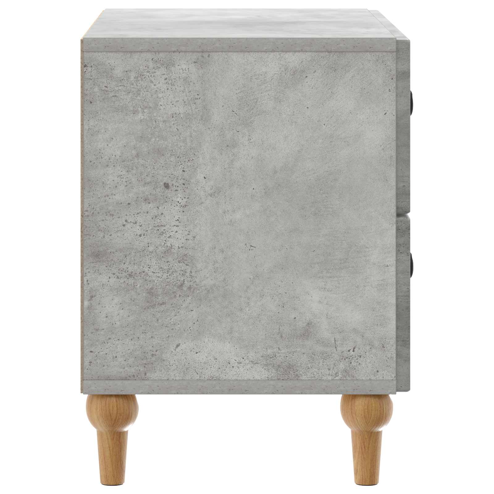 Noćni ormar Betonska siva 62 x 34,5 x 48 cm Konstruirano drvo