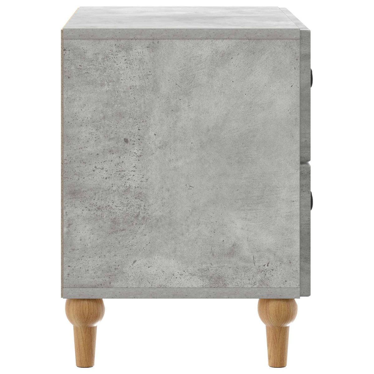 Noćni ormar Betonska siva 62 x 34,5 x 48 cm Konstruirano drvo
