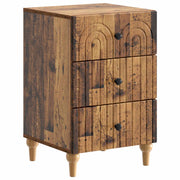 Noćni ormar Staro drvo 43x 41 x 66,5 cm Konstruirano drvo