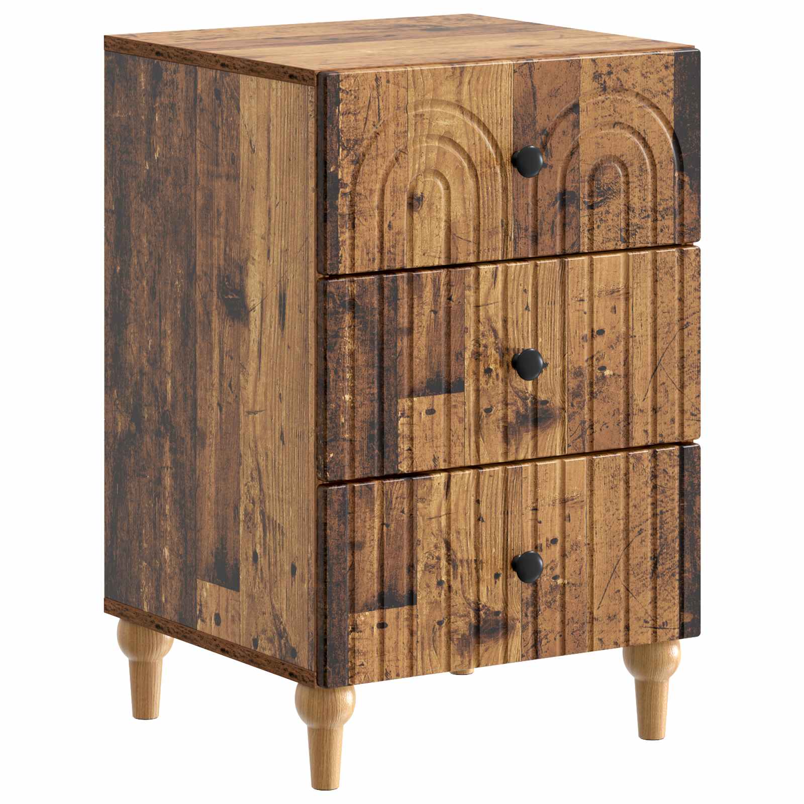 Noćni ormar Staro drvo 43x 41 x 66,5 cm Konstruirano drvo