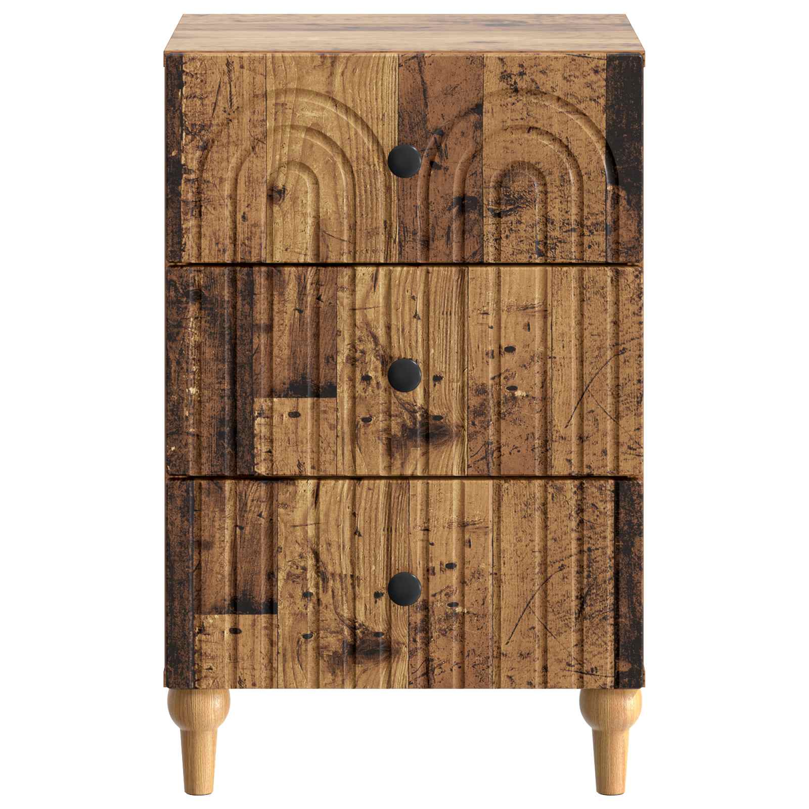 Noćni ormar Staro drvo 43x 41 x 66,5 cm Konstruirano drvo