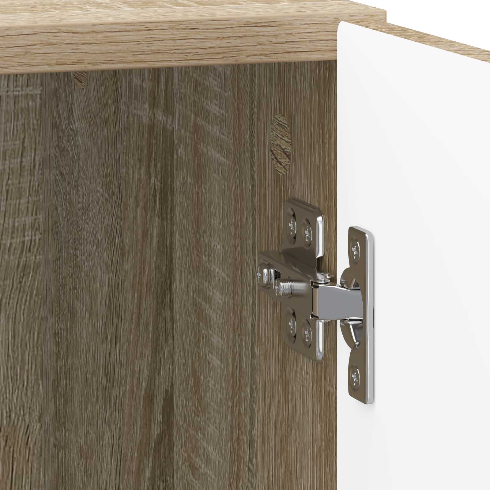 Noćni ormar 2 pcs Hrast sonoma 43 x 34,5 x 50 cm