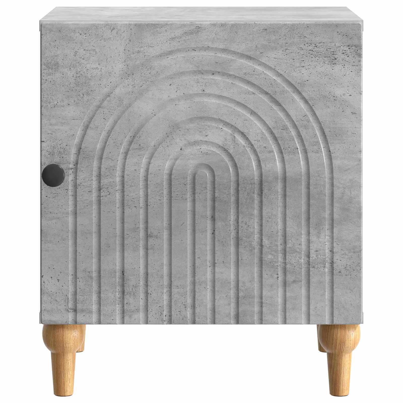 Noćni ormar Betonska siva 43 x 34,5 x 50 cm Konstruirano drvo