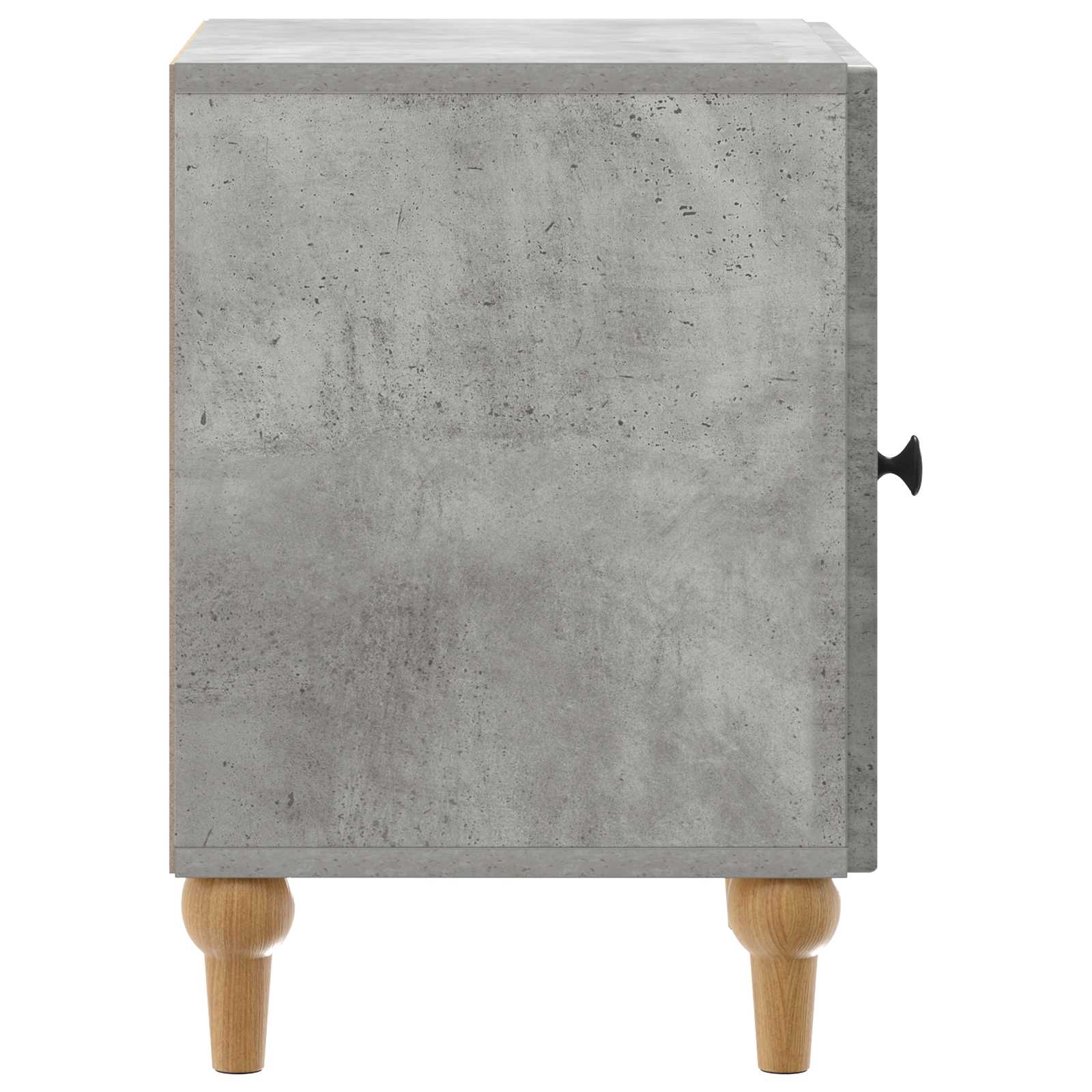 Noćni ormar Betonska siva 43 x 34,5 x 50 cm Konstruirano drvo