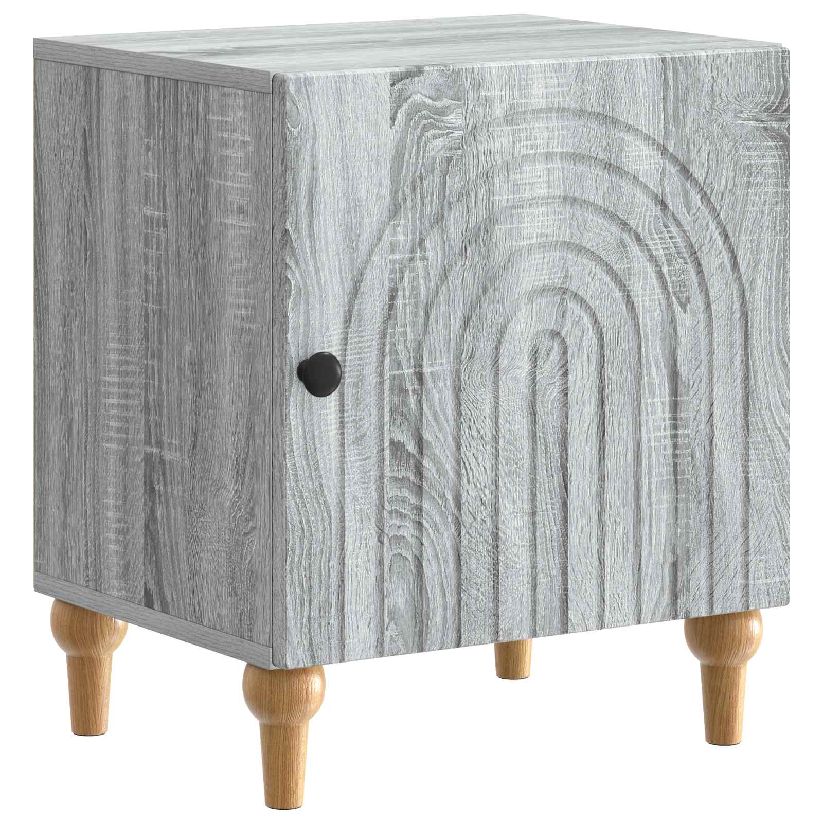 Noćni ormar 2 pcs Siva sonoma 43 x 34,5 x 50 cm