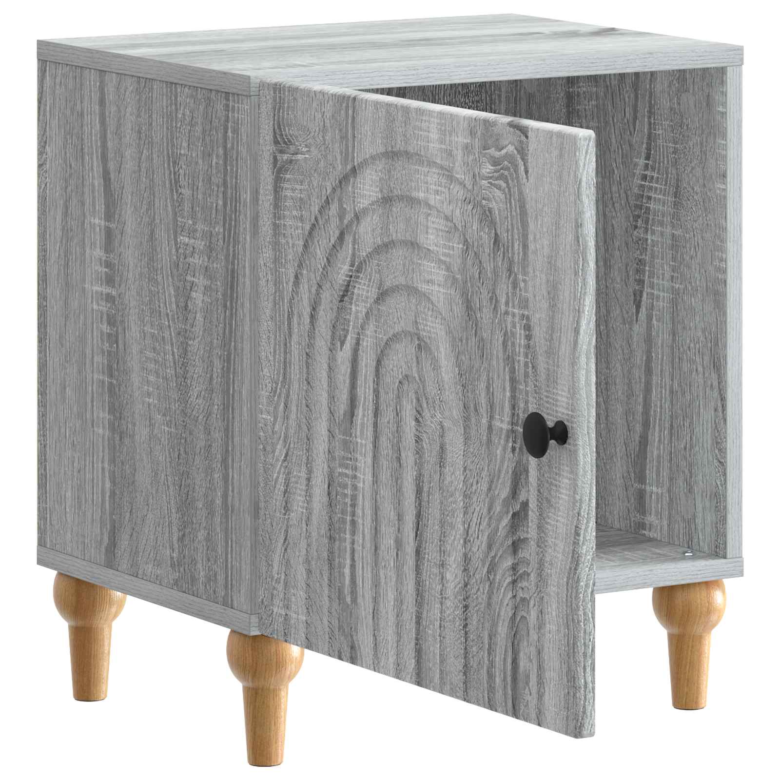 Noćni ormar 2 pcs Siva sonoma 43 x 34,5 x 50 cm