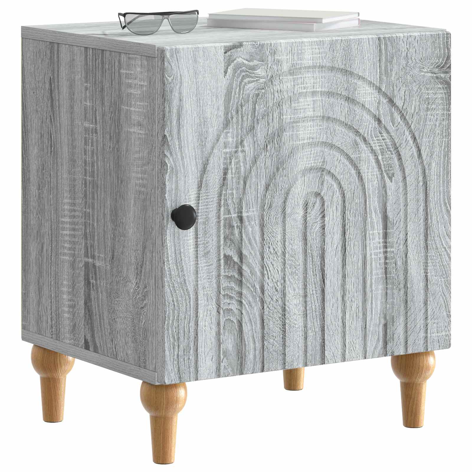 Noćni ormar 2 pcs Siva sonoma 43 x 34,5 x 50 cm