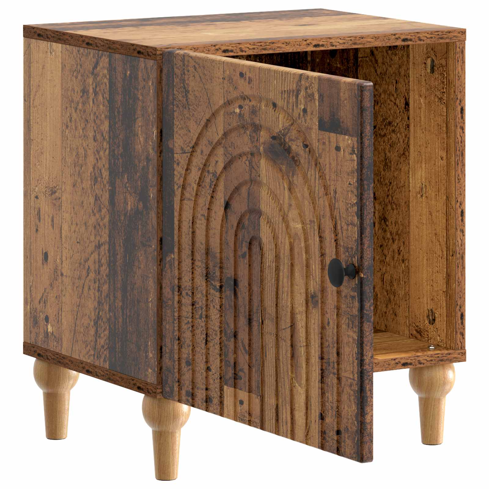 Noćni ormar 2 pcs Staro drvo 43 x 34,5 x 50 cm