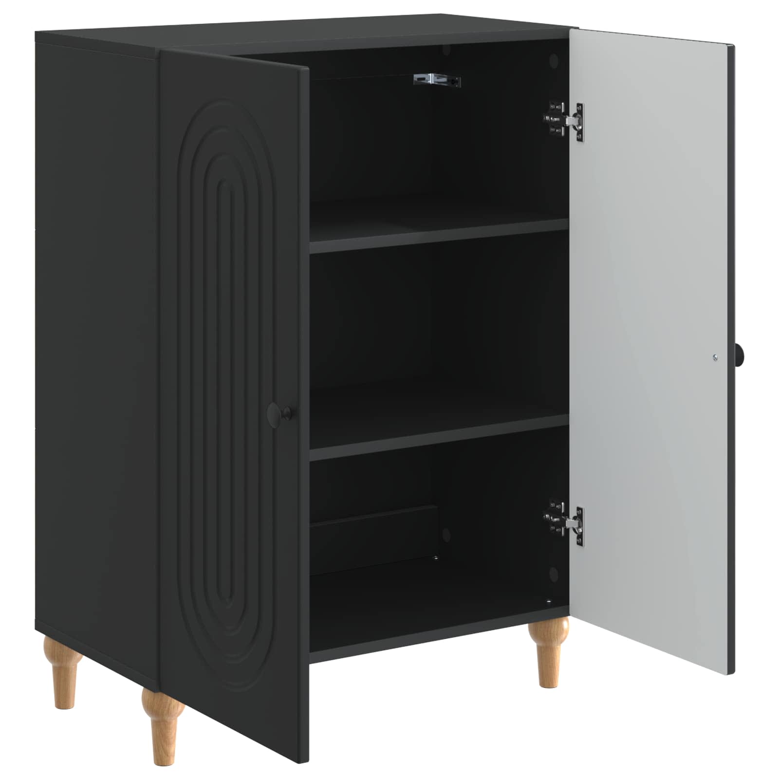 Kreveta Crna 66 x 34,5 x 90 cm Konstruirano drvo