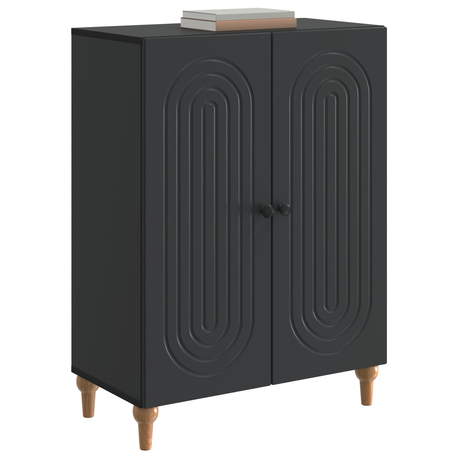 Kreveta Crna 66 x 34,5 x 90 cm Konstruirano drvo