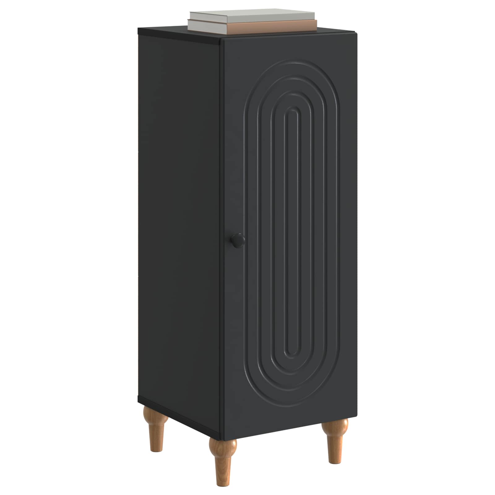 Kreveta Crna 33 x 34,5 x 90 cm Konstruirano drvo