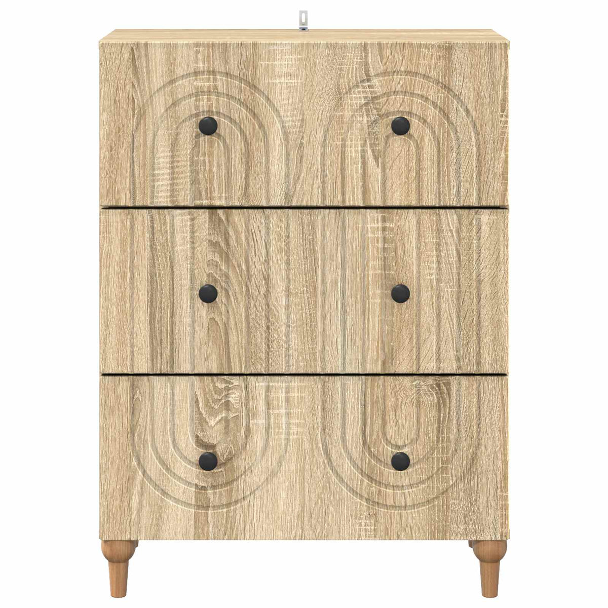 Ormar s ladicama Hrast sonoma 66 x 34,5 x 90 cm