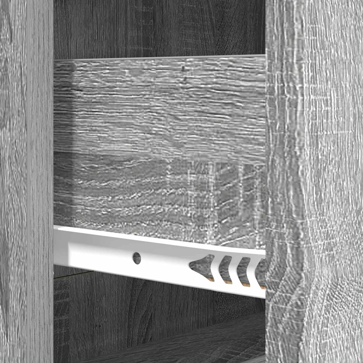 Ormar s ladicama Siva sonoma 66 x 34,5 x 90 cm