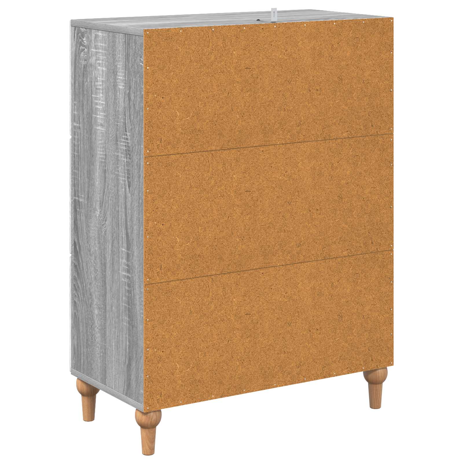 Ormar s ladicama Siva sonoma 66 x 34,5 x 90 cm