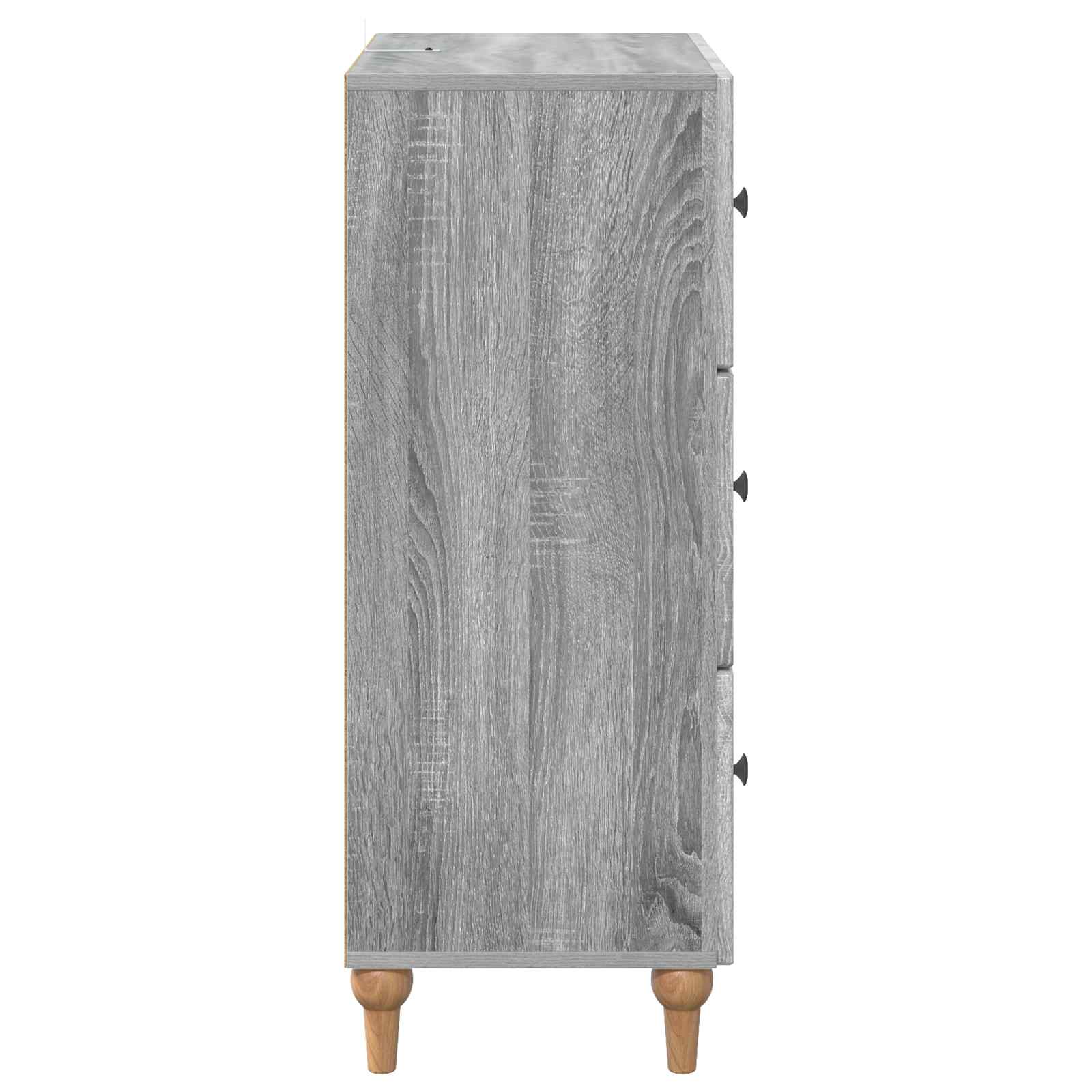 Ormar s ladicama Siva sonoma 66 x 34,5 x 90 cm