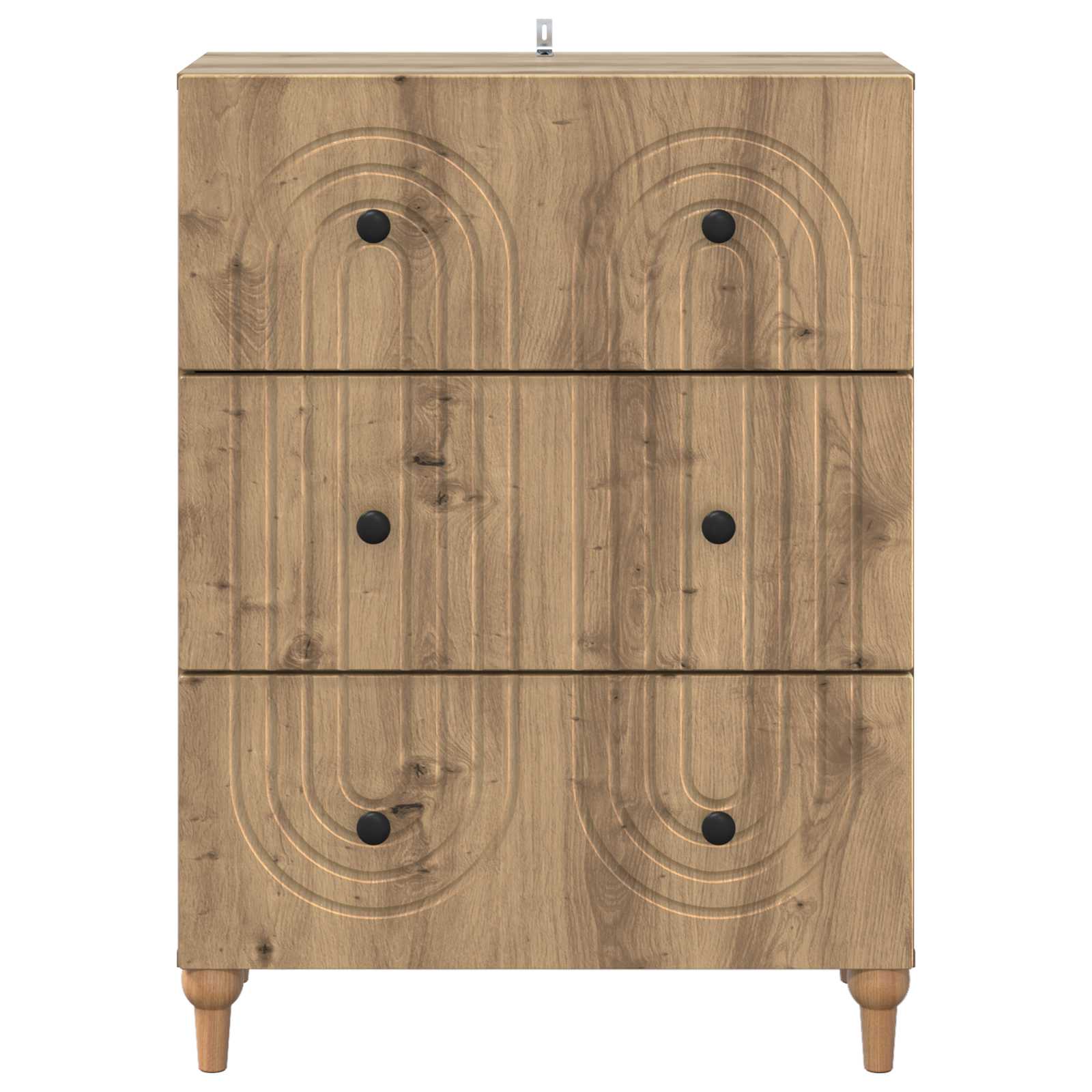 Ormar s ladicama Hrast artisan 66 x 34,5 x 90 cm