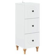 Ormar s ladicama Bijela 33 x 34,5 x 90 cm Konstruirano drvo