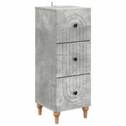 Ormar s ladicama Betonska siva 33 x 34,5 x 90 cm