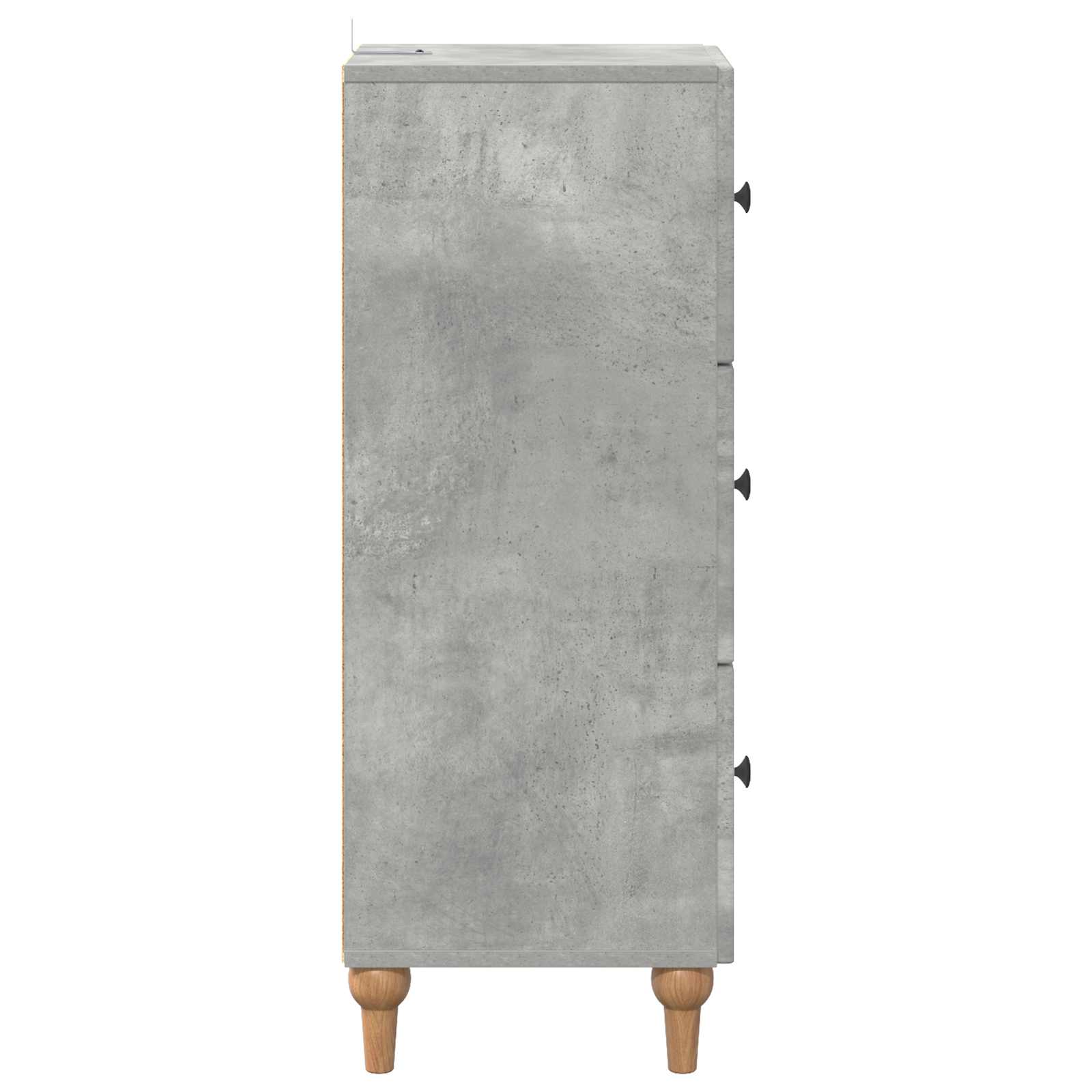 Ormar s ladicama Betonska siva 33 x 34,5 x 90 cm
