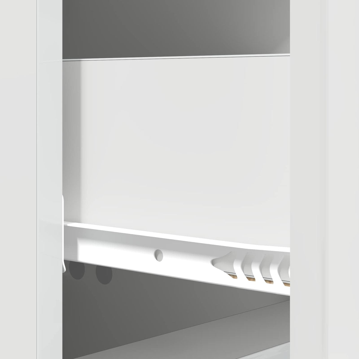Ormar s ladicama Bijela visokog sjaja 33 x 34,5 x 90 cm
