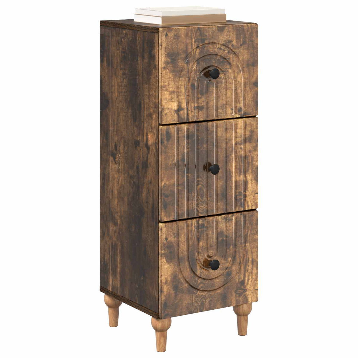 Ormar s ladicama Dimljeni hrast 33 x 34,5 x 90 cm