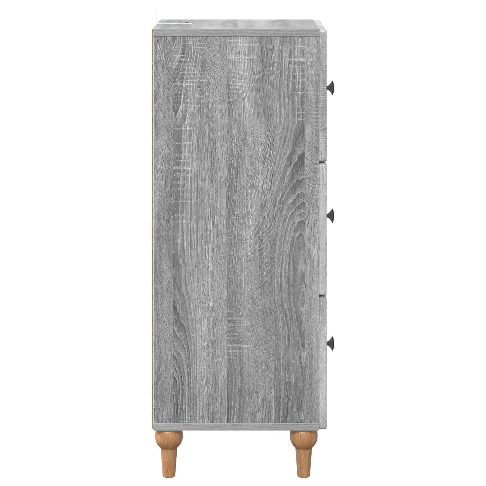 Ormar s ladicama Siva sonoma 33 x 34,5 x 90 cm