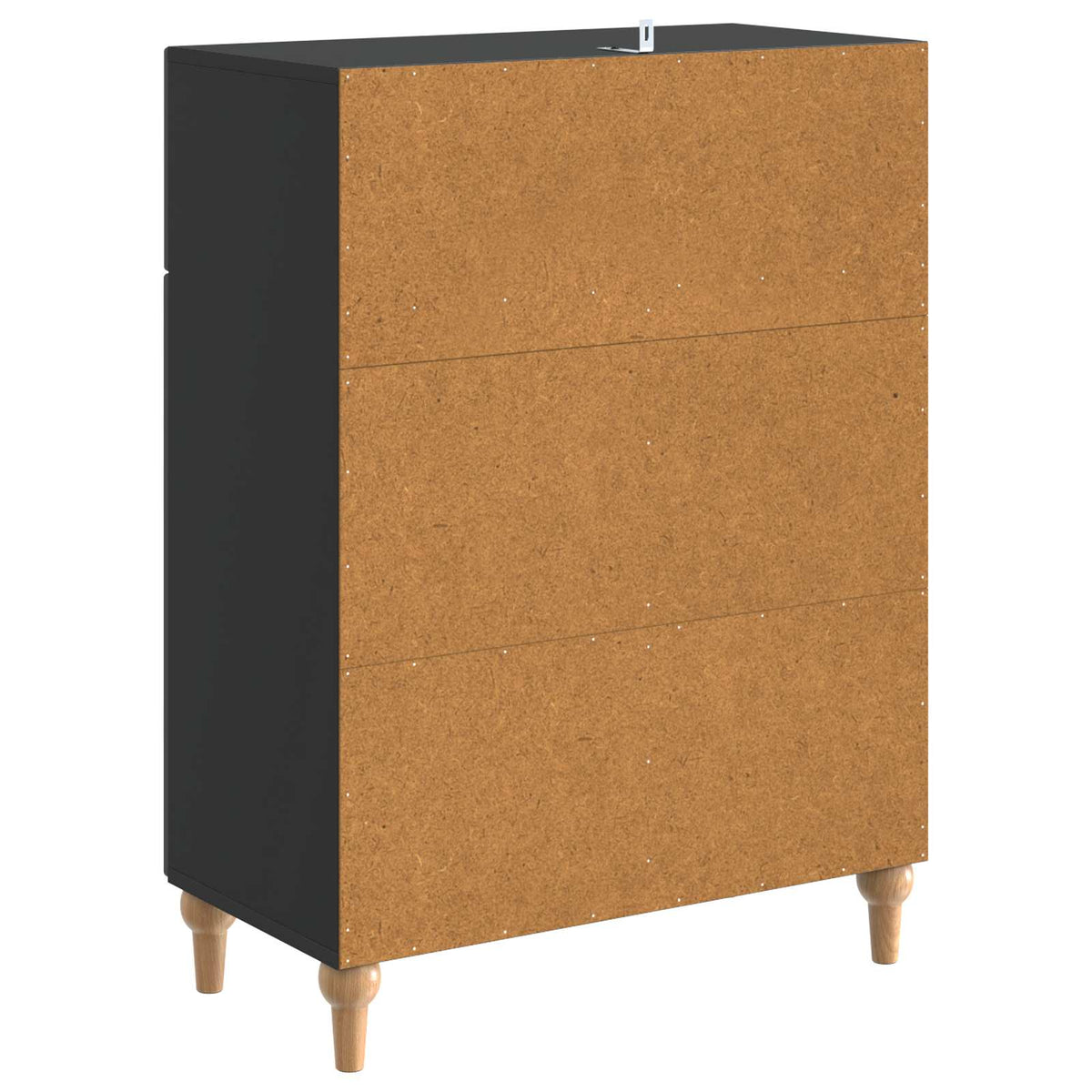 Kreveta Crna 66 x 34,5 x 90 cm Konstruirano drvo