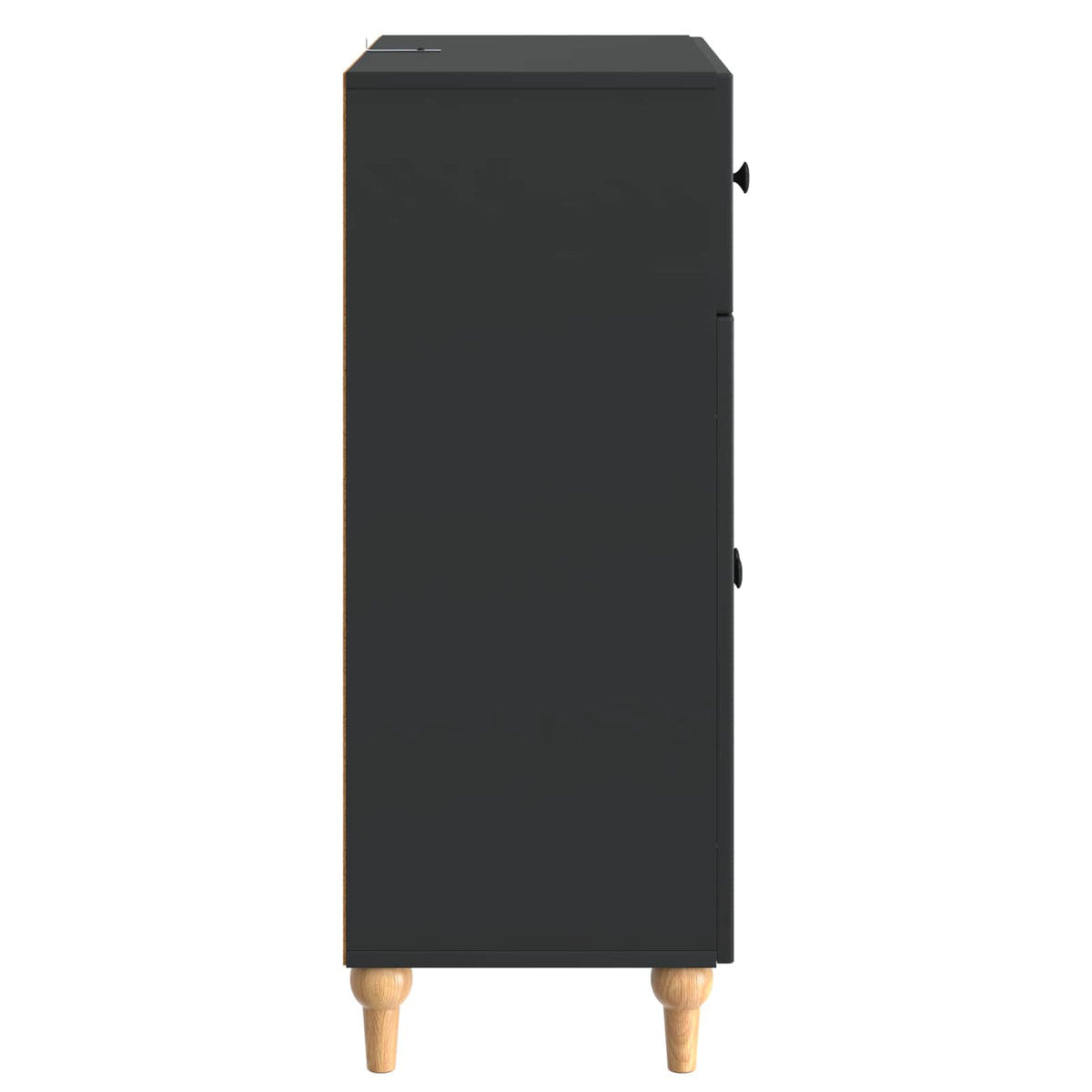 Kreveta Crna 66 x 34,5 x 90 cm Konstruirano drvo