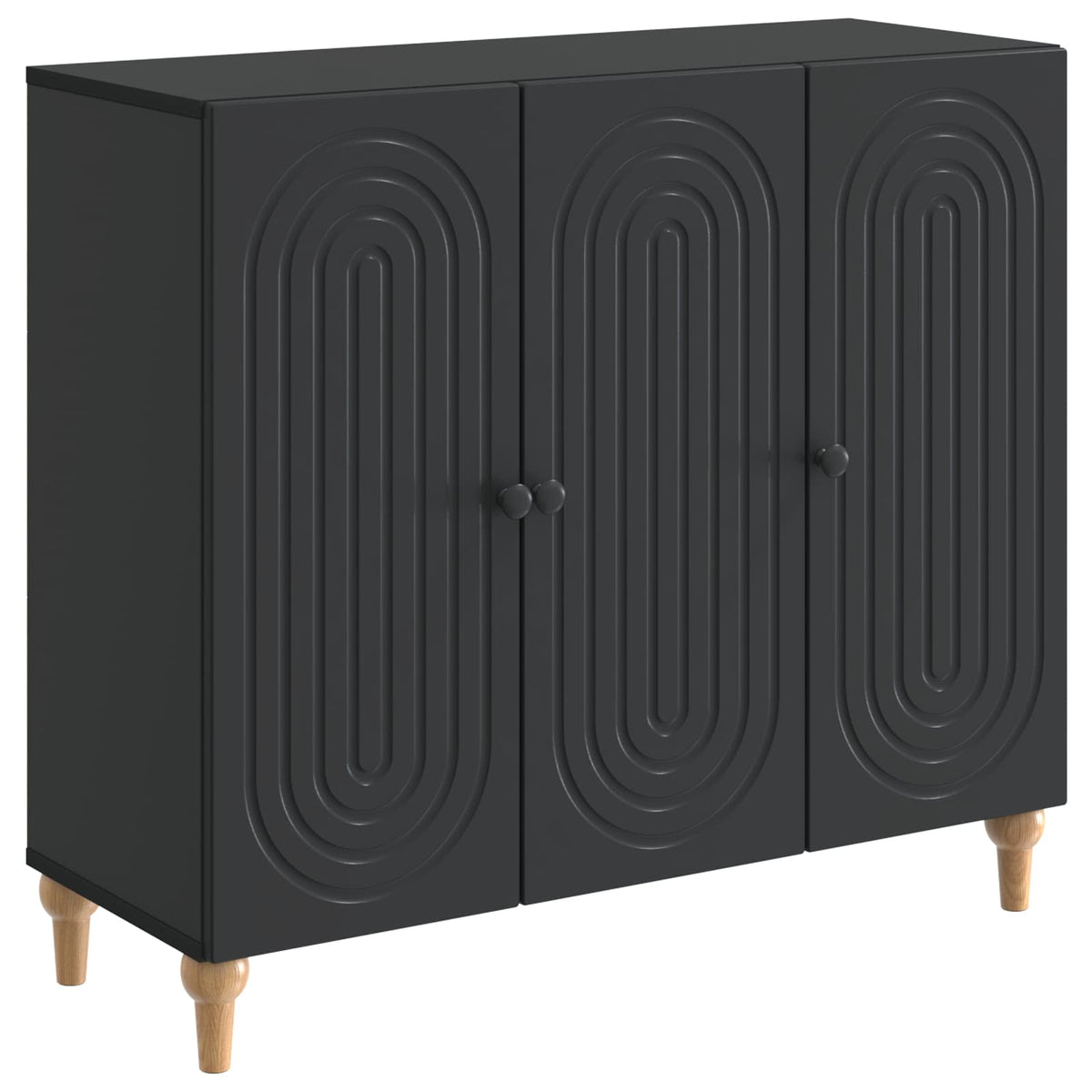 Kreveta Crna 89 x 34,5 x 80 cm Konstruirano drvo