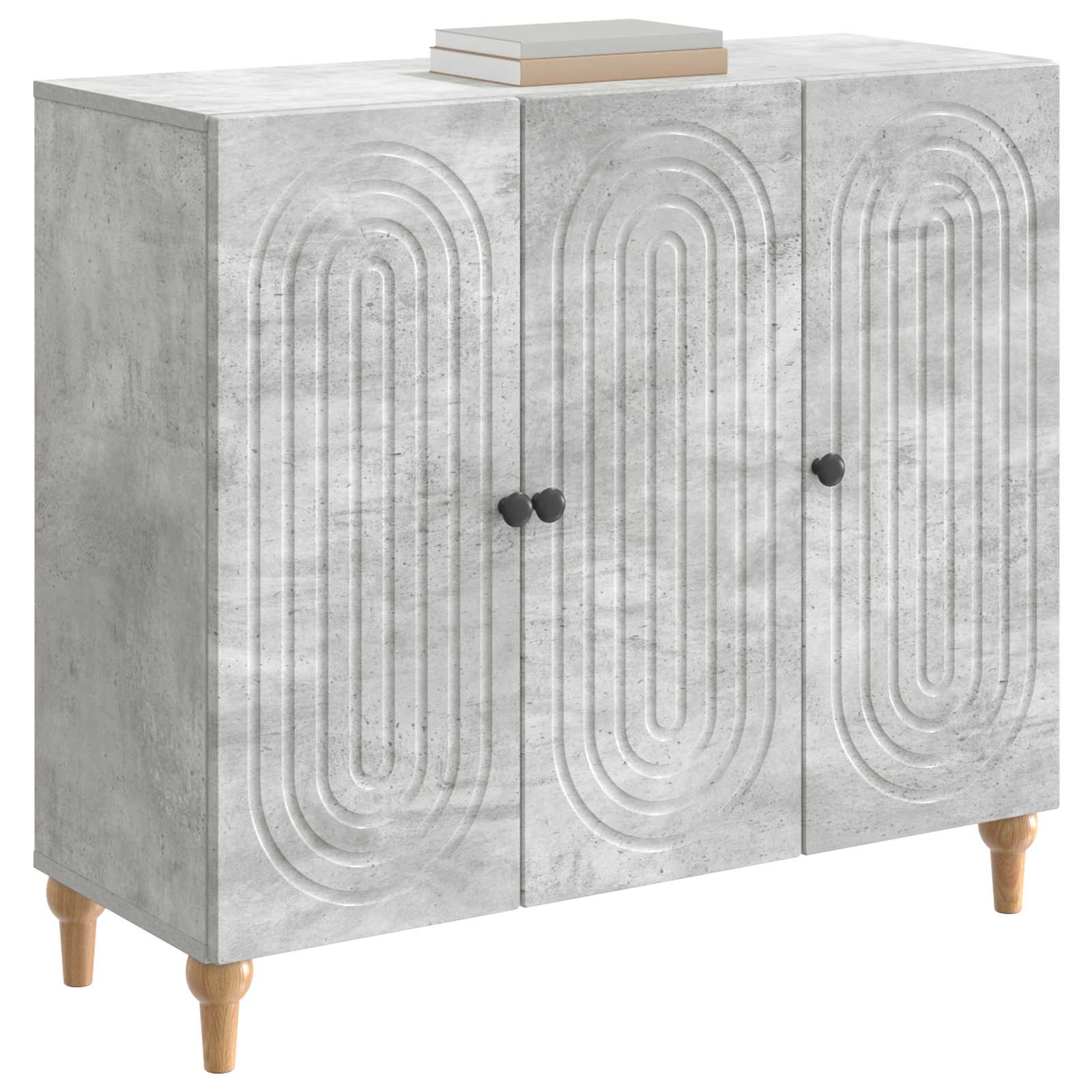 Kreveta Betonska siva 89 x 34,5 x 80 cm Konstruirano drvo