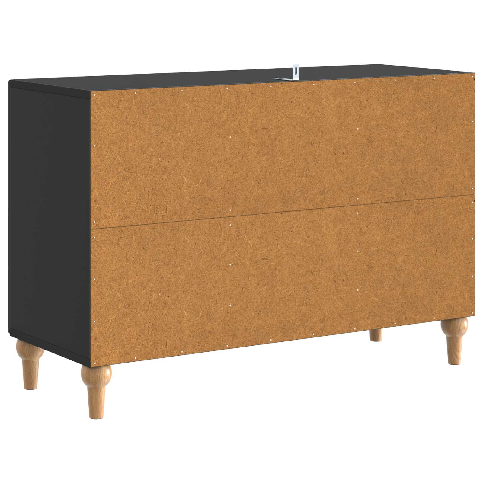 TV ormar s ladicama Crna 89 x 34,5 x 60 cm Konstruirano drvo