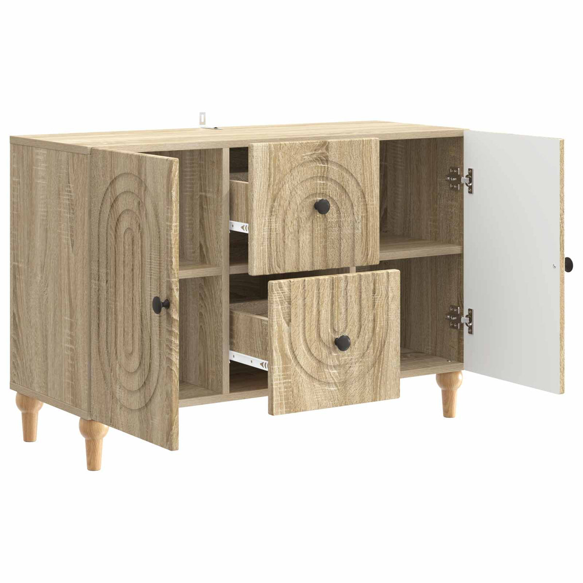 TV ormar Hrast sonoma 89 x 34,5 x 60 cm Konstruirano drvo