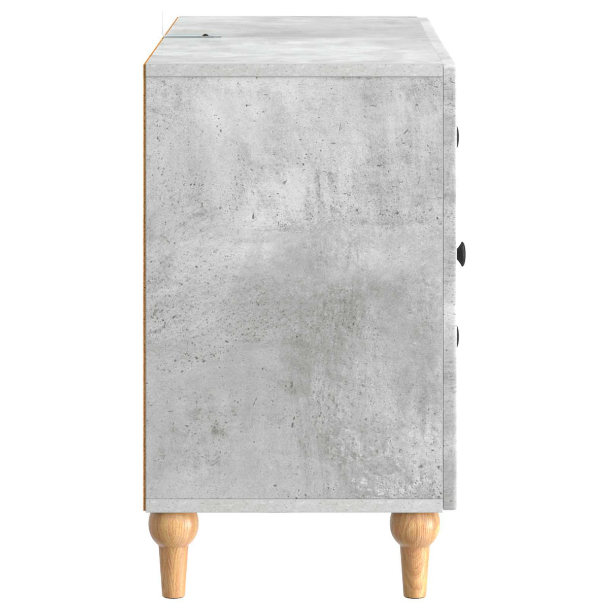 TV ormar Betonska siva 89 x 34,5 x 60 cm Konstruirano drvo