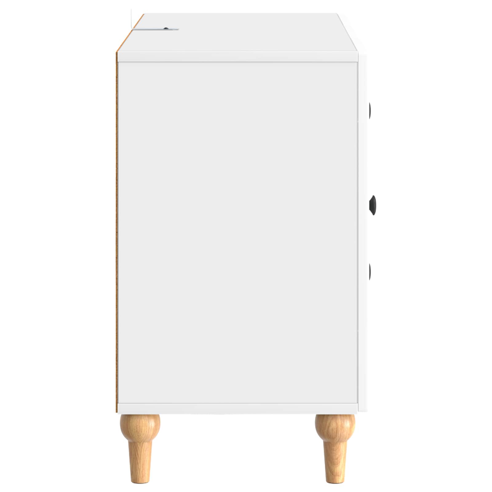 TV ormar s ladicama Bijela visokog sjaja 89 x 34,5 x 60 cm