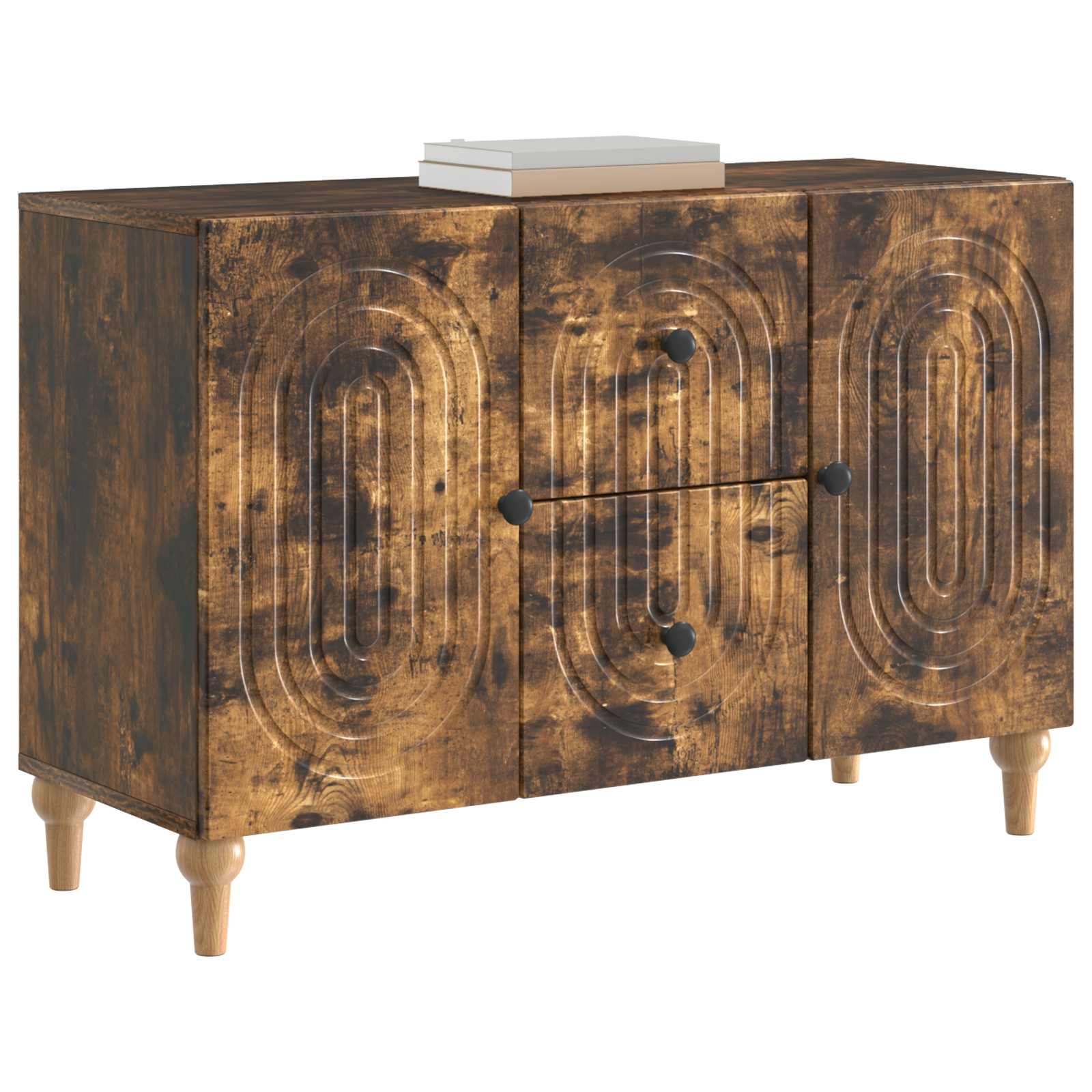 TV ormar Dimljeni hrast 89 x 34,5 x 60 cm Konstruirano drvo