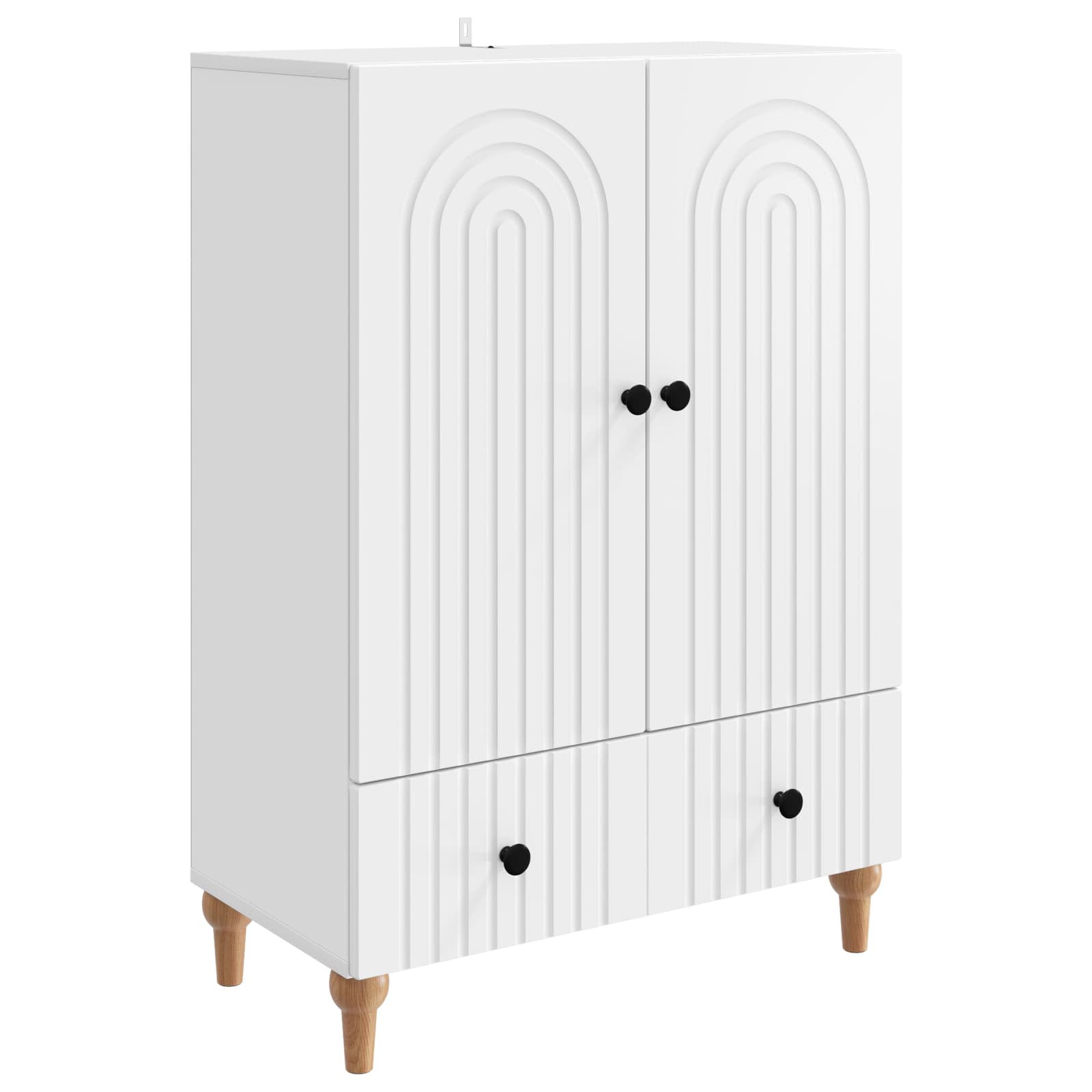 Kreveta s ladicama Bijela 66 x 34,5 x 95 cm Konstruirano drvo