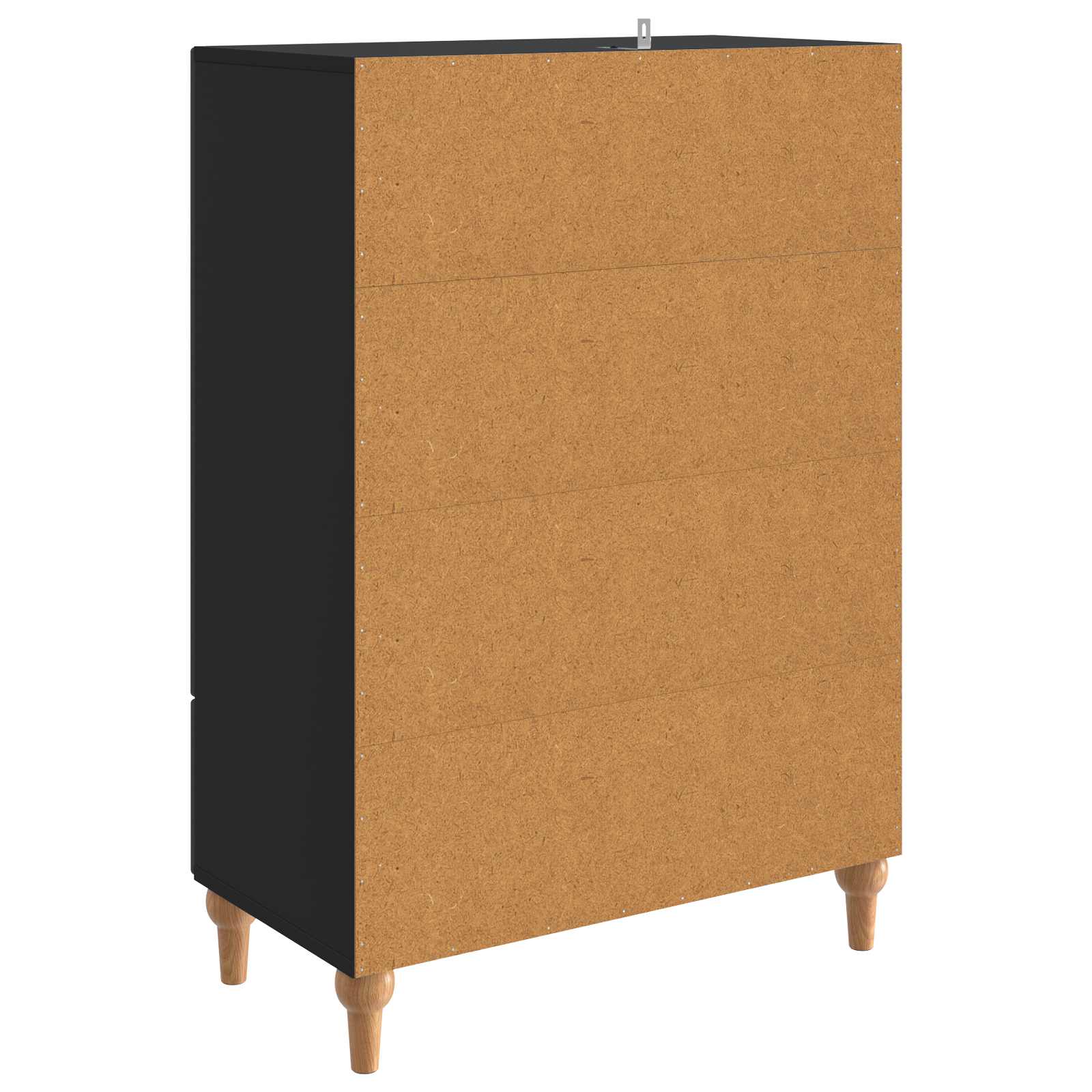 Kreveta s ladicama Crna 66 x 34,5 x 95 cm Konstruirano drvo