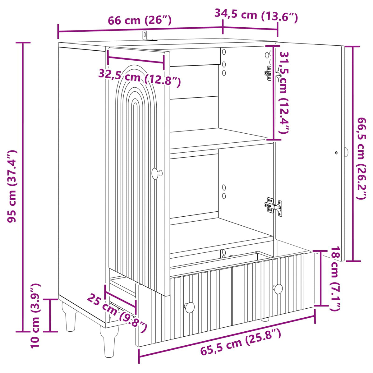 Kreveta s ladicama Crna 66 x 34,5 x 95 cm Konstruirano drvo