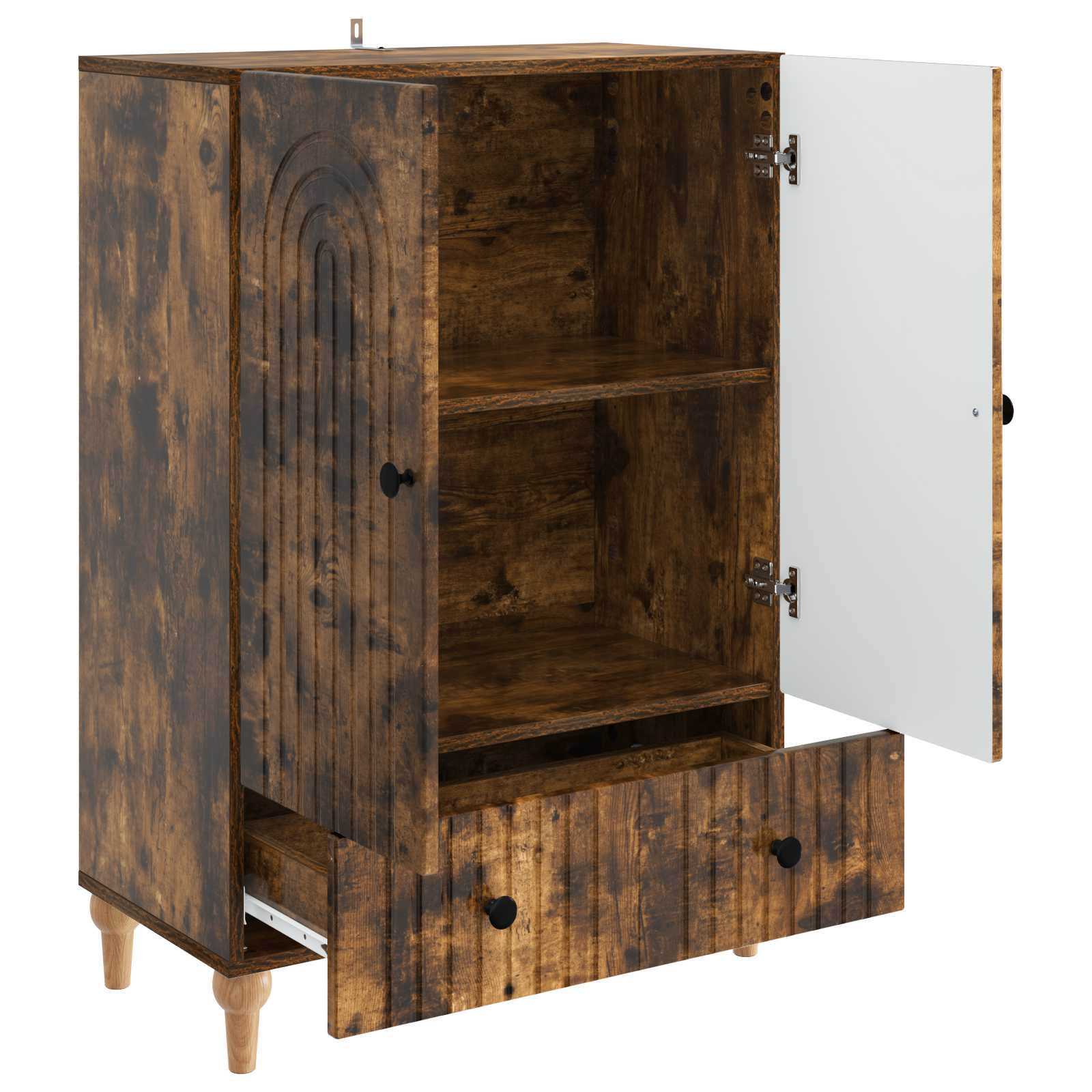 Kreveta Dimljeni hrast 66 x 34,5 x 95 cm Konstruirano drvo