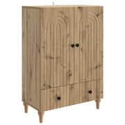 Kreveta Hrast artisan 66 x 34,5 x 95 cm Konstruirano drvo