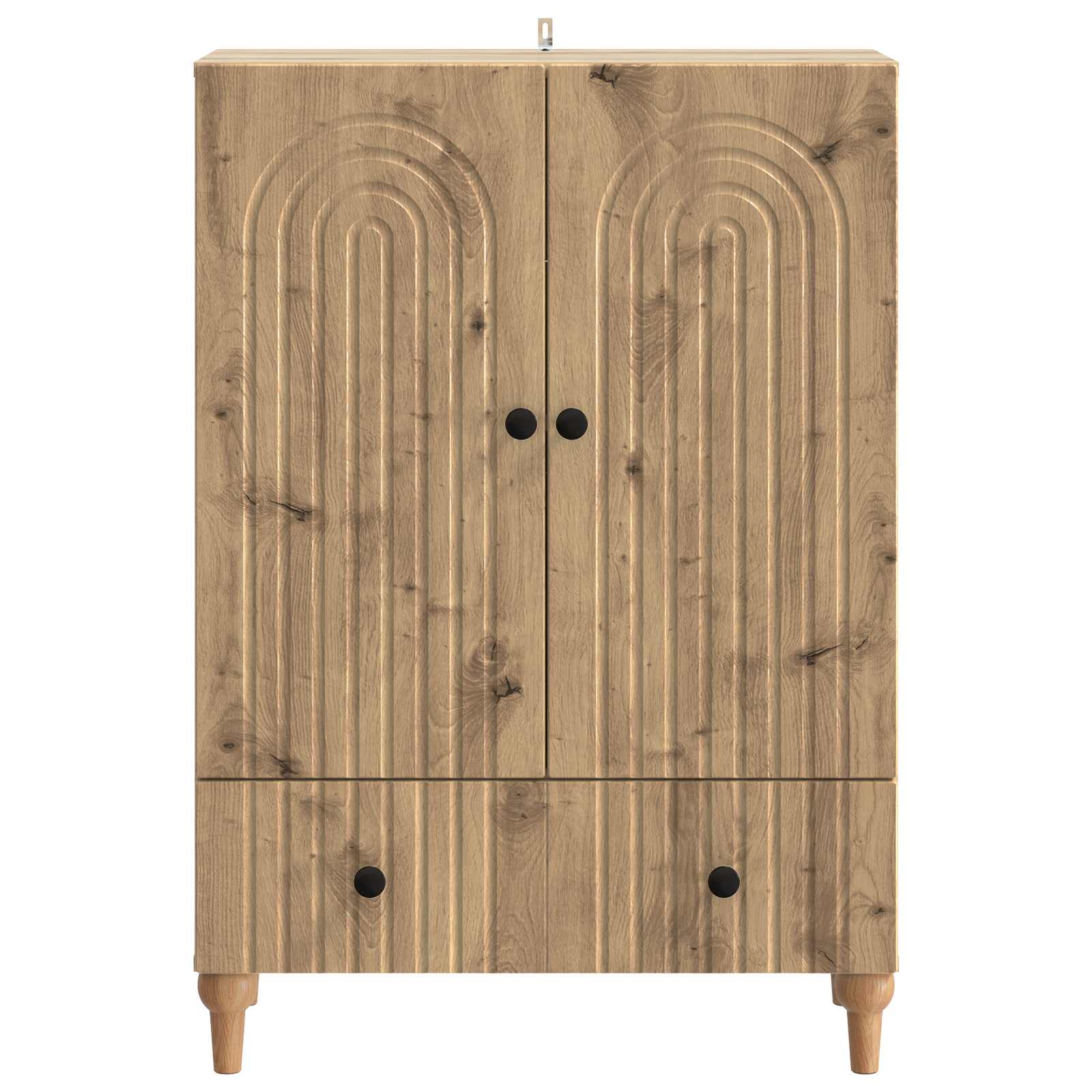 Kreveta Hrast artisan 66 x 34,5 x 95 cm Konstruirano drvo