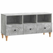 TV ormar Betonsko Siva 102 x 34,5 x 50 cm Konstrukcijsko drvo