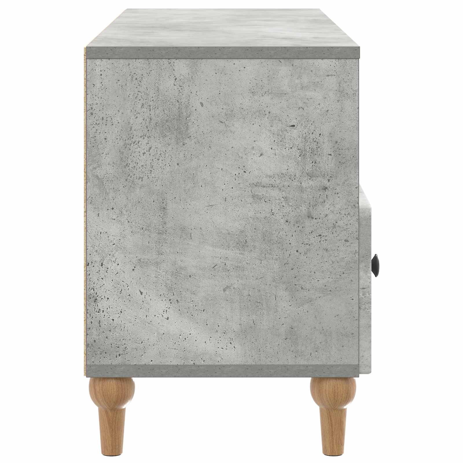 TV ormar Betonsko Siva 102 x 34,5 x 50 cm Konstrukcijsko drvo
