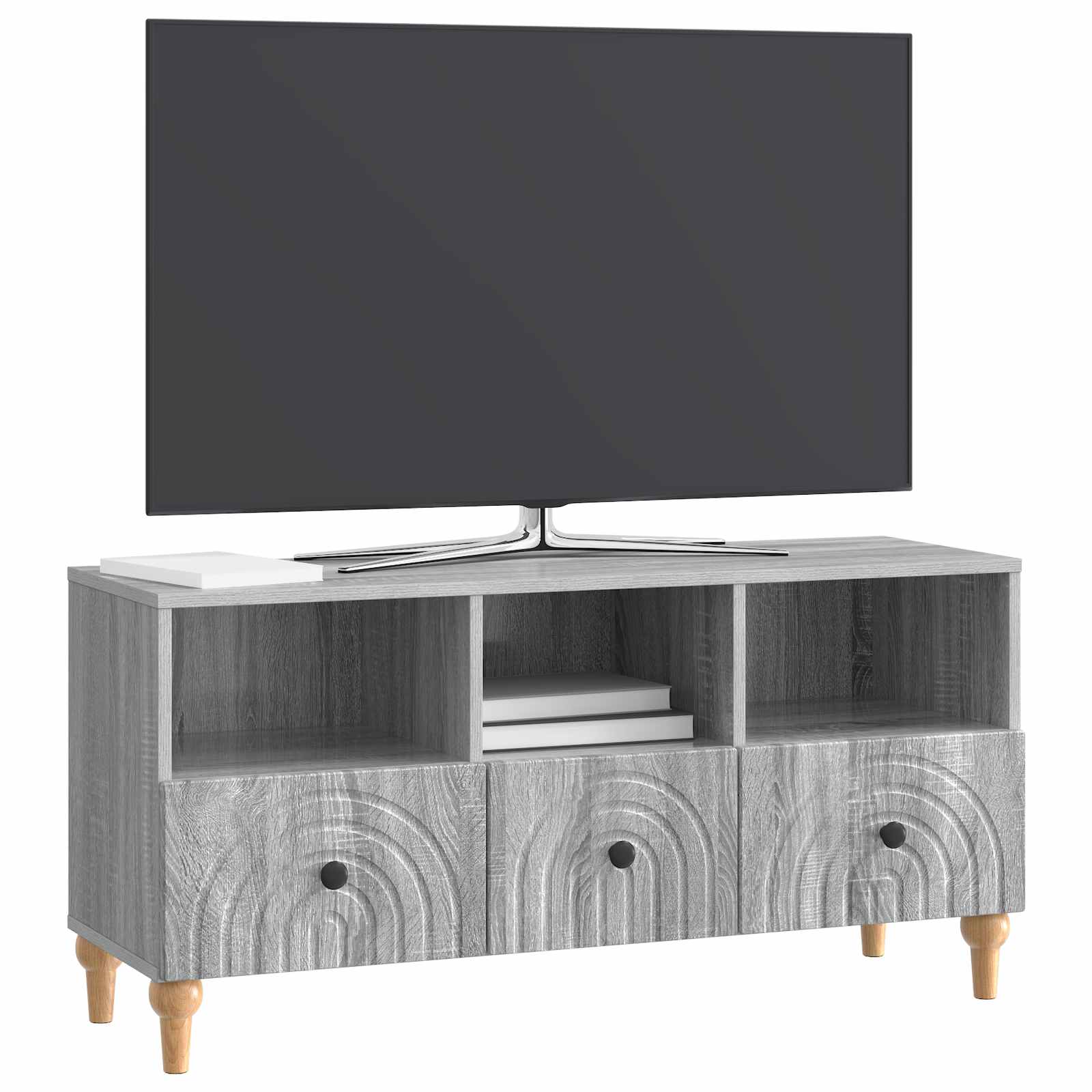 TV ormar Sivi Sonoma 102 x 34,5 x 50 cm Konstrukcijsko drvo