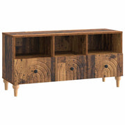 TV ormar Staro drvo 102 x 34,5 x 50 cm Konstrukcijsko drvo